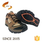 Autumn and winter waterproof leather high-top hiking shoes winter warm shoes cross country running shoes women