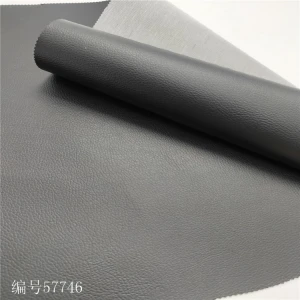 Available Stock De90 Litchi Grain PVC Artificial Leather Shoe Lining Fabric