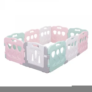 Baby plastic playpen kids play fence plastic baby fence