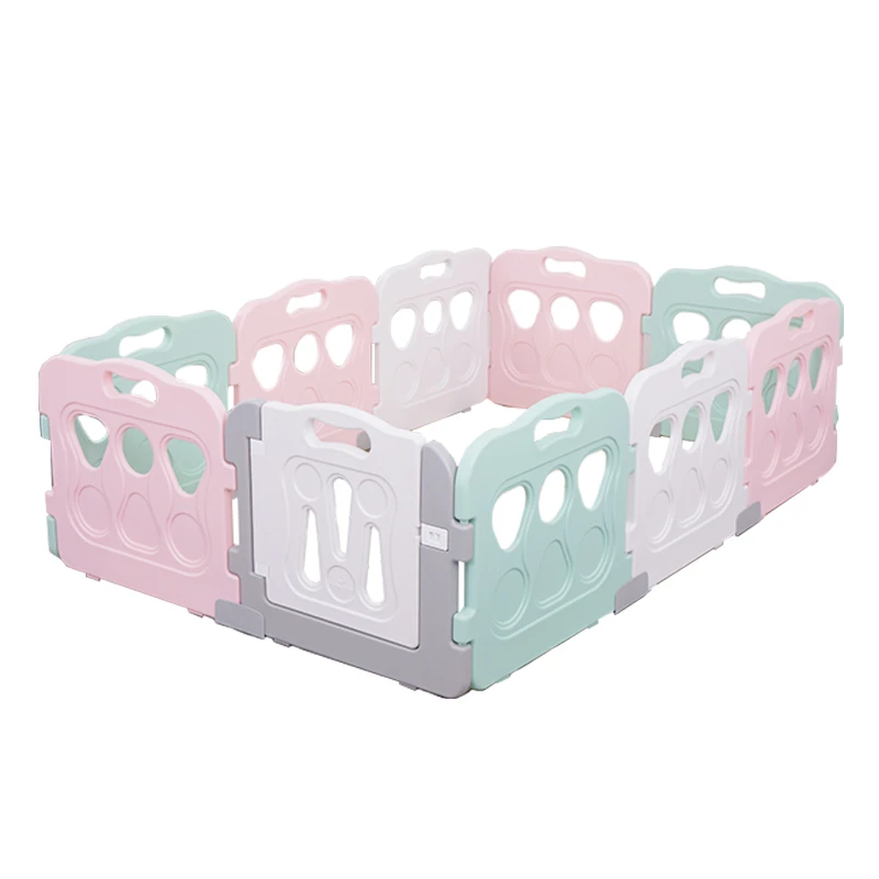Baby plastic playpen kids play fence plastic baby fence