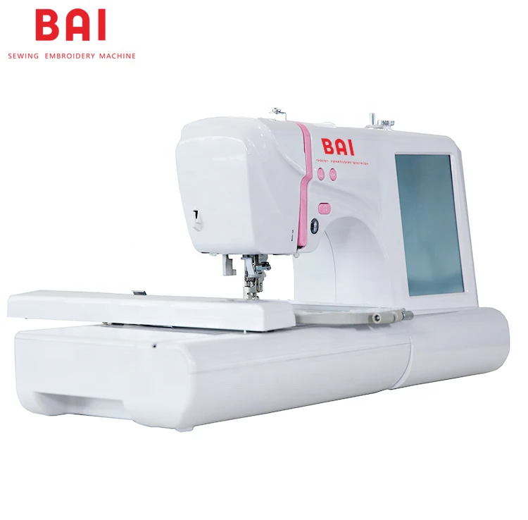 BAI fully functional home Use computerized embroidery sewing machine