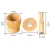 Import Bamboo Mortar and Pestle Set with Lid Spice Grinder kitchen Cooking Tools for Herb Spice Mixing Grinding Bowl Kitchenware from China