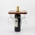 Import bamboo wine bottle holder, wooden wine bottle and glass holder,wood wine display rack from China