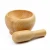 Import bamboo wood mortar and pestle from China