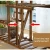 Import Bamboo Wooden Plant Flower Display Stand Wood Pot Shelf Storage Rack from China