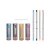 Import Bar accessories colorful design silicone metal drinking straw stainless steel straw reusable from China