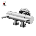 Bathroom accessories 2-functions angle cock valve