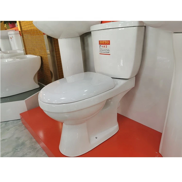 bathroom sets toilet two piece round p-trap s-trap 2piece Toilet product ceramics Washdown Toilet commode wc