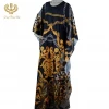 Beautiful yellow abaya Ethnic Region Islamic Clothing New Modest Long Sleeve Dubai Kaftans Abaya