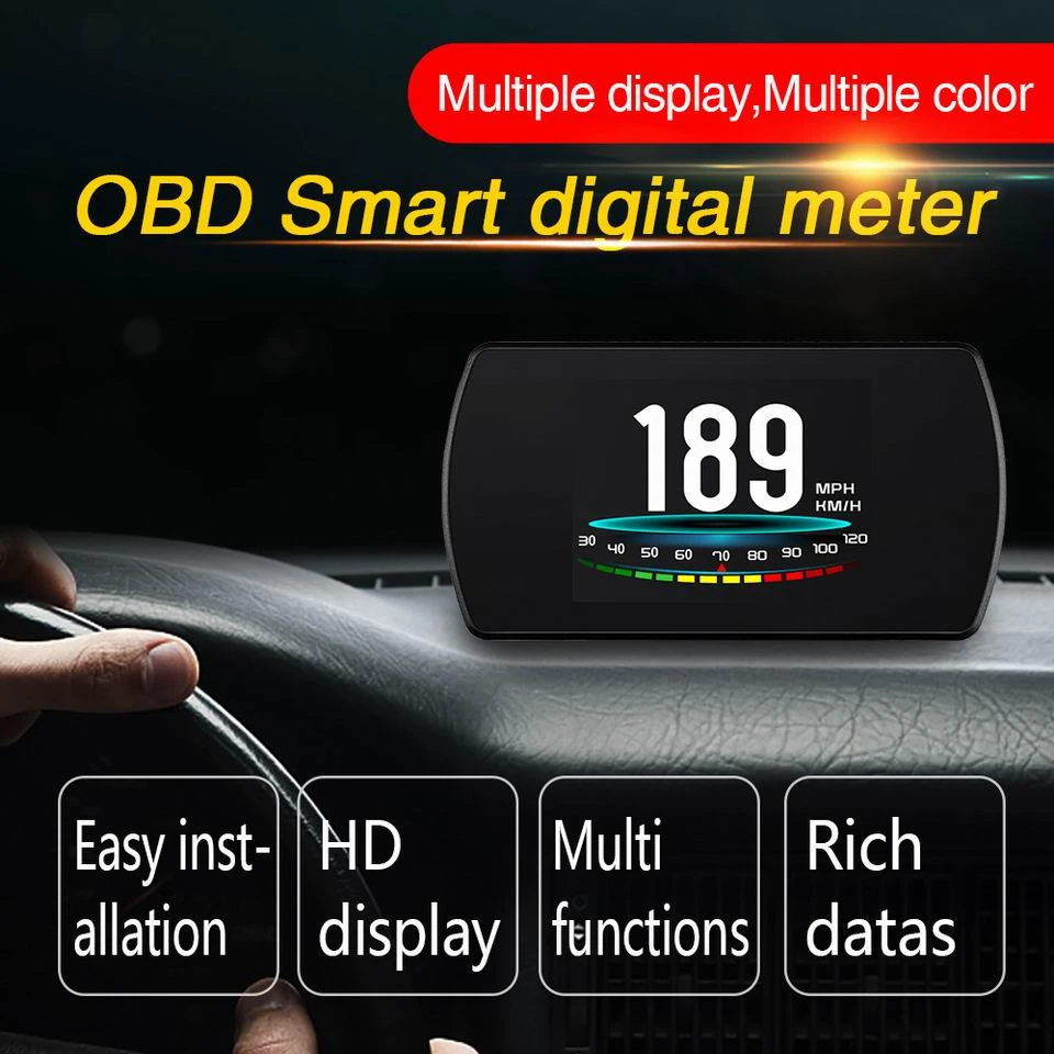 Best OBD2 GPS HUD Head Up Display Car Digital Speedometer On-board Computer auto diagnostic tool for vehicle