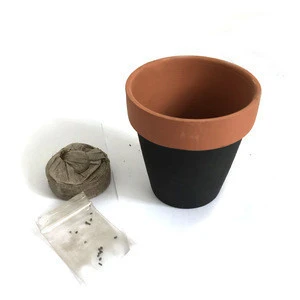 Best price China supplier small round indoor& outdoor nursery flower pots nursery pots for plants ceramics nursery sets for sale