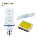 Best Price Factory Direct Sale B22 Spiral Shape Lamp SMD2835 LED Bulb Corn Light