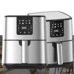Best sale 7.0L 1500W Air Fryer  Pressure Cooker Digital Touch Display Multifunction Stainless Steel Air Fryer