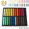 Best Sale No Harmful Wholesale Price Temporary Powder Hair Dye 24 Color Chalk for Hair