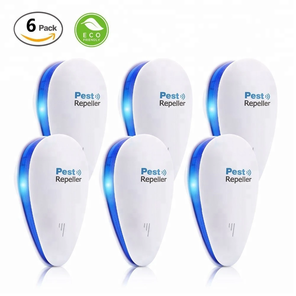 Best sell Ultrasonic pest control repeller with LED breathe night light , pest repellent