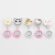 Import best selling clip watch cartoon nurse watch custom clip Retractable nurse watch pocket watches silicone brooch from China
