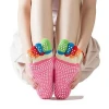Best selling Yoga Pilates Socks Five Toe Separatosr Socks with Grips