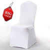 BIG SALE white cheap universal spandex lycra stretch elastic chair cover for hotel wedding banquet party