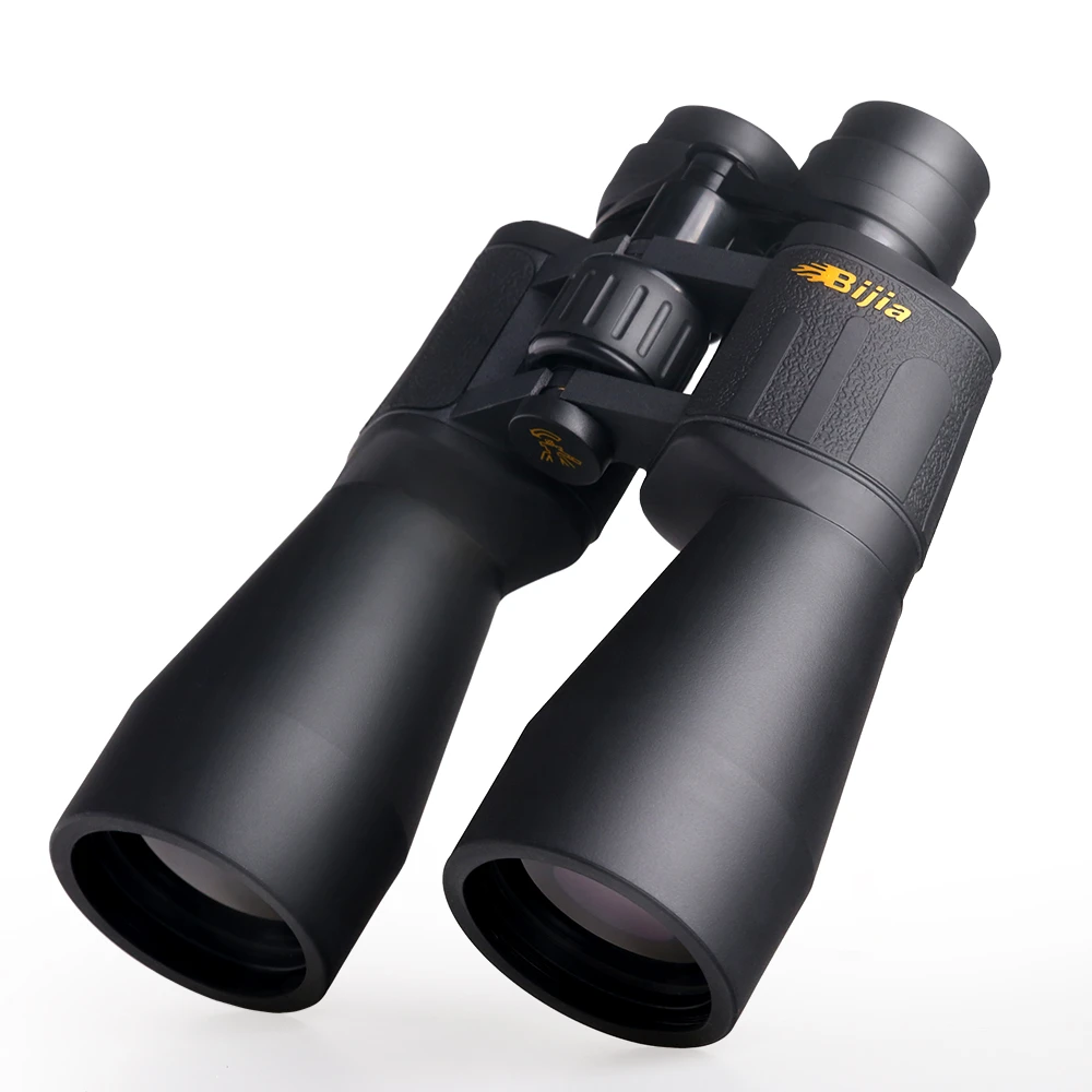 BIJIA 10-30x60 Professional Zoom Optical Waterproof Binoculars for Hunting Telescope with Tripod Interface