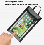 Bike Motorcycle Tube Frame Cycling Waterproof Touch Screen Phone Bicycle Bag Upper Pipe Bag