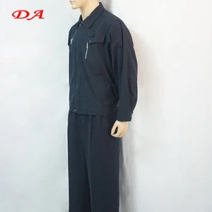 Black Custom Corporate Workwear Uniforms Industrial Uniform