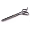 Black Japanese Stainless Steel 6inch hair thinning/ cutting barber scissors hair scissors set barber sissor