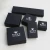 Import Black Kraft Paper Jewelry Gift Box Bracelet Necklace Earrings Packaging Gift Box from China
