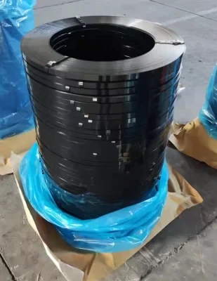 Black Steel Banding for Packaging