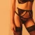 Import Black transparent bra penty garter belt lingerie erotic lingerie garter belt from China