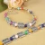 Import Bohemian ethos simple fashion geometry block carved Butterfly Beads personality Bracelet accessories from China