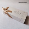 Bow, gilded LOGO, fish scale pattern skin care products, cosmetics, daily necessities, exquisite custom gift box