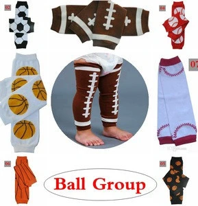 Boys Sports Leg Warmers  Football Basketball Baseball Soccer Leg Warmers children socks Legging Tights 12inch