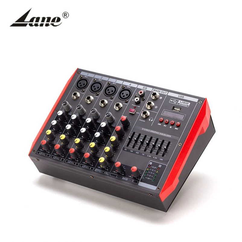 Brand New Mixer Consoles Mixed Accent Table Audio Video Mixing Amplifier