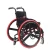 Import Brother Medical BME4640 Dance Sports Low Price Aluminum Wheelchair With Auxiliary Wheels and Brakes from China