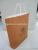 Import Brown kraft paper bag with handles wholesale new product from China