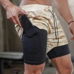 C0018 Wholesale Stylish Comfortable Cool Drawstring Pockets Basketball Gym Men Shorts