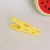 Import #C018 Hot Selling Colorful Plastic Clothespin/clothes Pegs from China