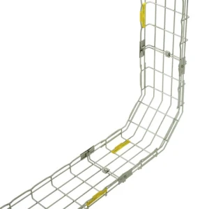 Cable Tray Inside Vertical Elbow 90 Degree Inox 304, Wire Mesh Cable Tray 105mm Height, Cable Holder, Bestray Vietnam Factory