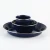 Import Camping bowls and dishes tableware set navy color enamel storage bowl set from China