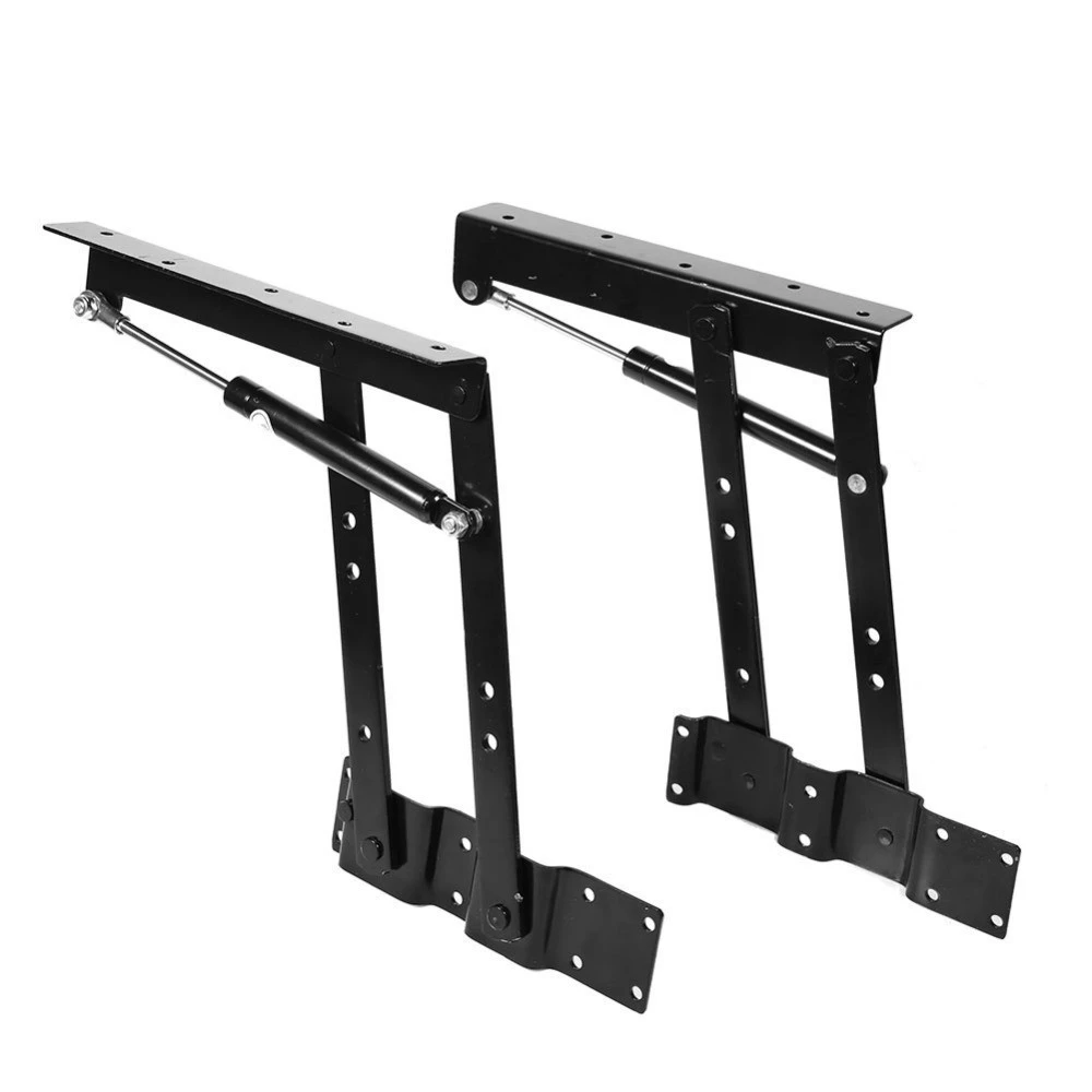Carbon Steel Furniture Hydraulic Hinge Cantilever Table Hinge for Table Top Furniture Table Lift Mechanism