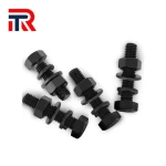Carbon Steel Hexagon Head Bolts High quality DIN 933 DIN 931 hex bolt provide different sizes Hexagon bolts