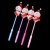 Import cartoon animal light-up glow LED stick toy New style glowing snowman Christmas gifts toys from China