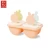 Import cartoon design 4 cavities ice popsicle mould from China