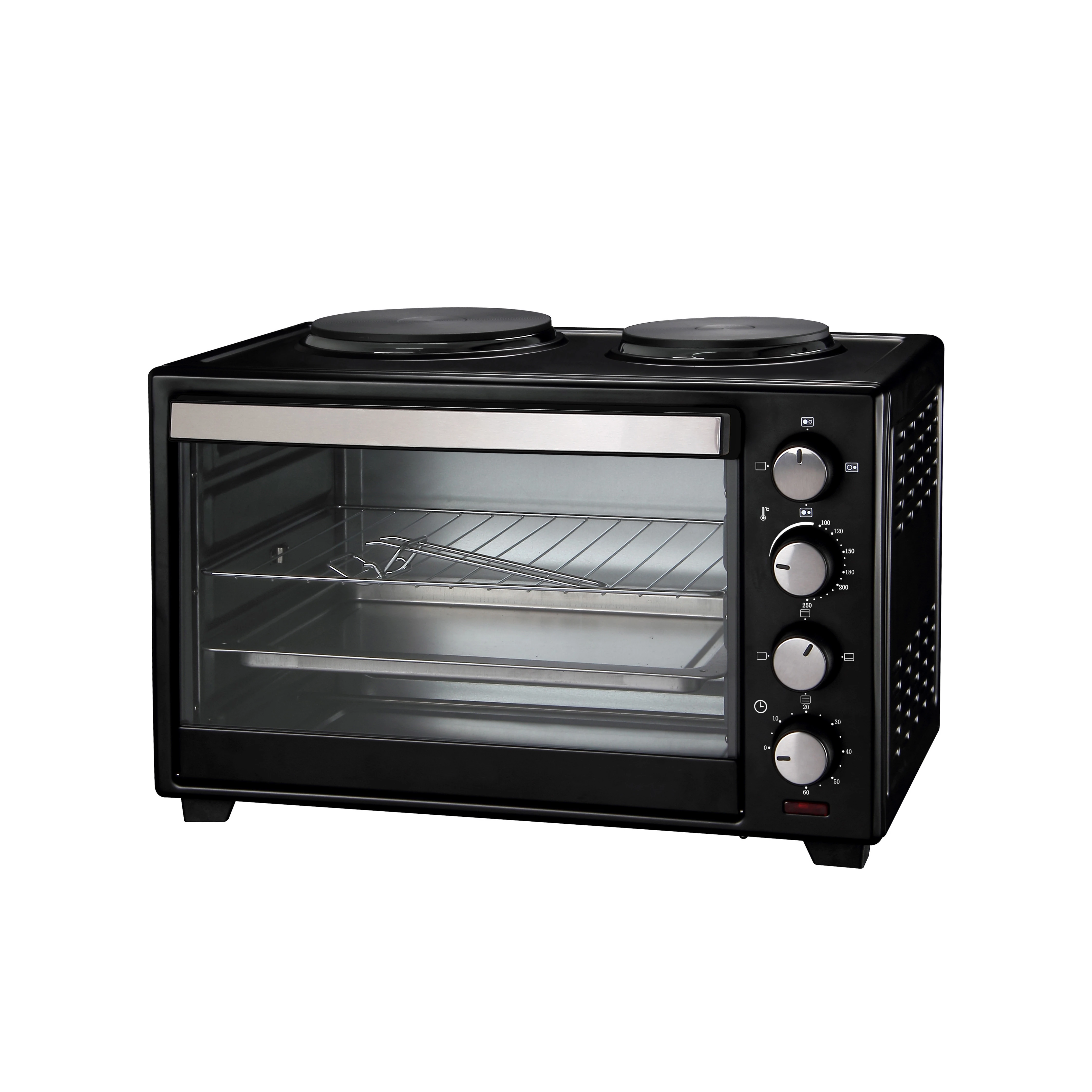 CB/CE approval 30L electric oven with hot plates