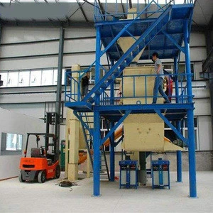 ceramic tile adhesive mortar manufacturing plant and mixer for dry mortar