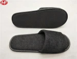 cheap disposable cotton terry hotel slippers for spa