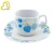 Import cheap modern design melamine tea cup saucer from China