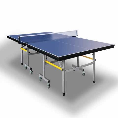 Cheap price 15mm MDF pingpong Table Folded Indoor table tennis table
