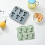 Cheap Price Silicone Cake Mold Foot Print Design Baking Tool