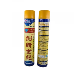 cheap price waterproof closed cell expandable pu foam construction polyurethane foam sealant adhesive insulation spray can